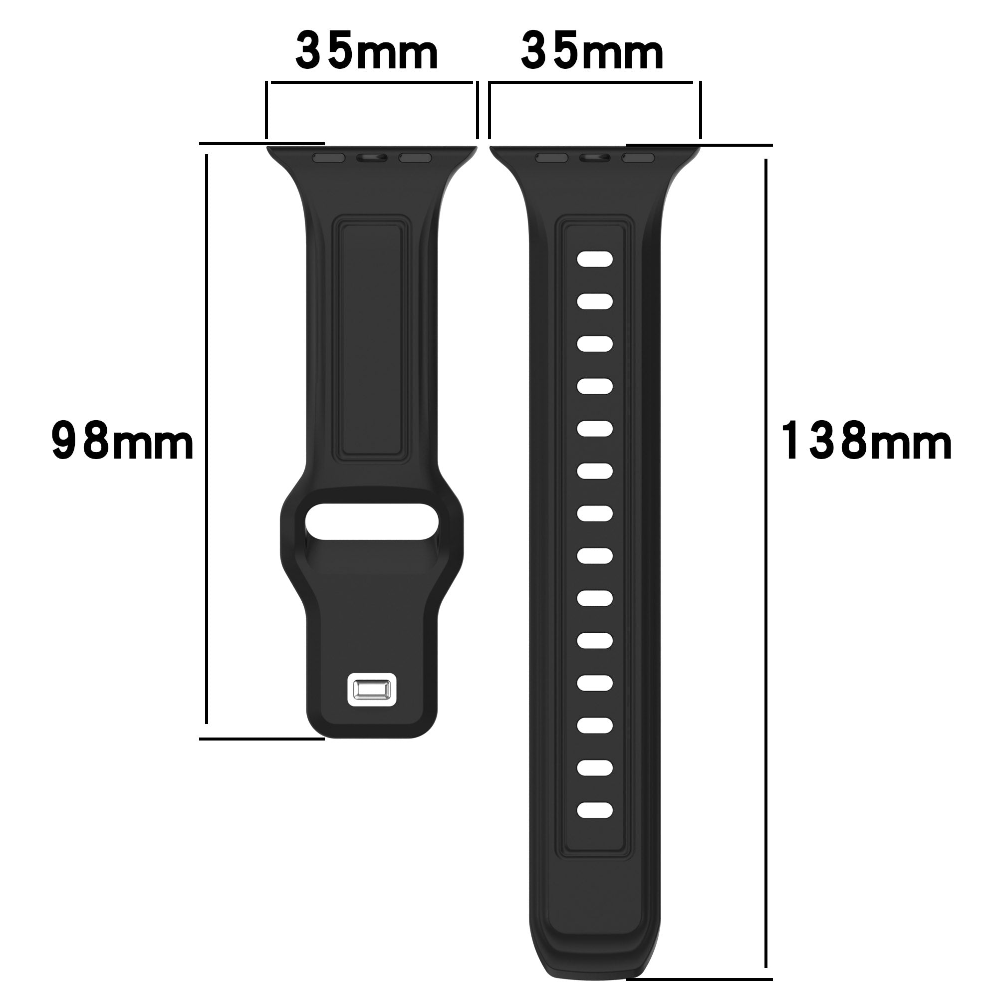 For Apple Watch Ultra 2 49mm Series 9 45mm SE (2023) 44mm Ultra 49mm 8 7 45mm 6 5 4 SE (2022) SE 44mm 3 2 1 42mm Replacement Watchband Silicone Watch Strap For Apple Watch Ultra 2 49mm Series 9 45mm SE (2023) 44mm Ultra 49mm 8 7 45mm 6 5 4 SE (2022) SE 44mm 3 2 1 42mm Replacement Watchband Silicone Watch Strap
